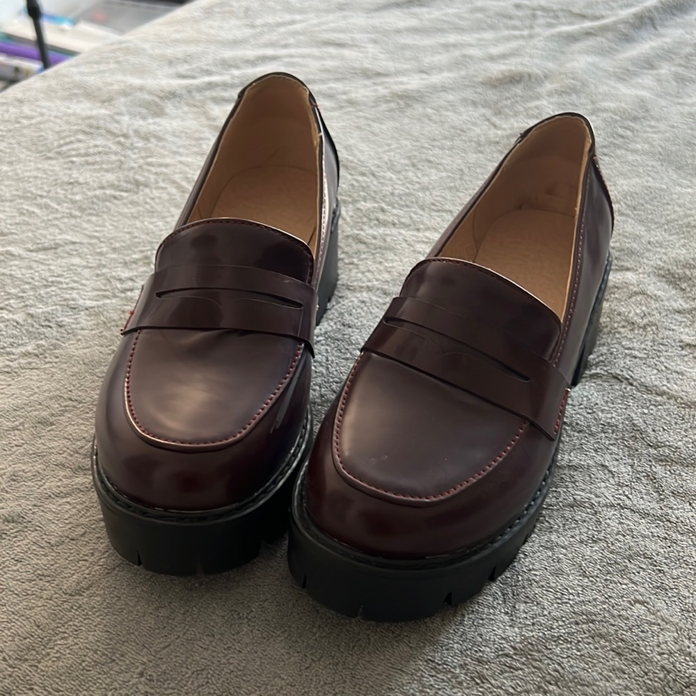 Platform loafers
